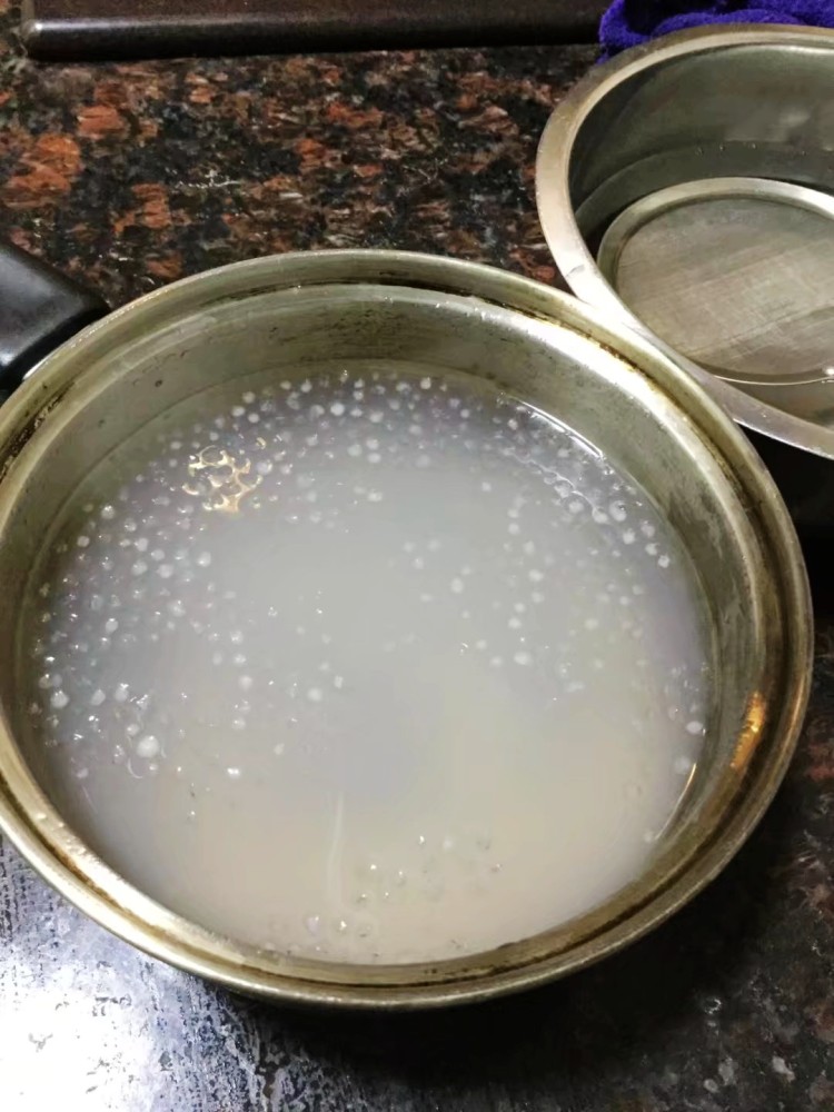 番薯西米糖水步骤9