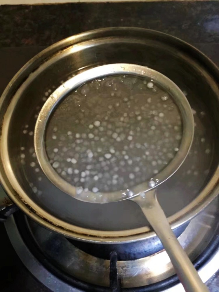 番薯西米糖水步骤8