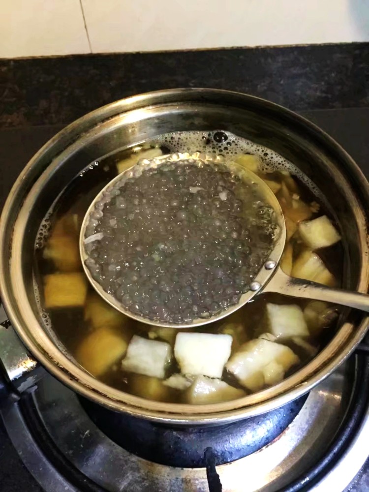 番薯西米糖水步骤14