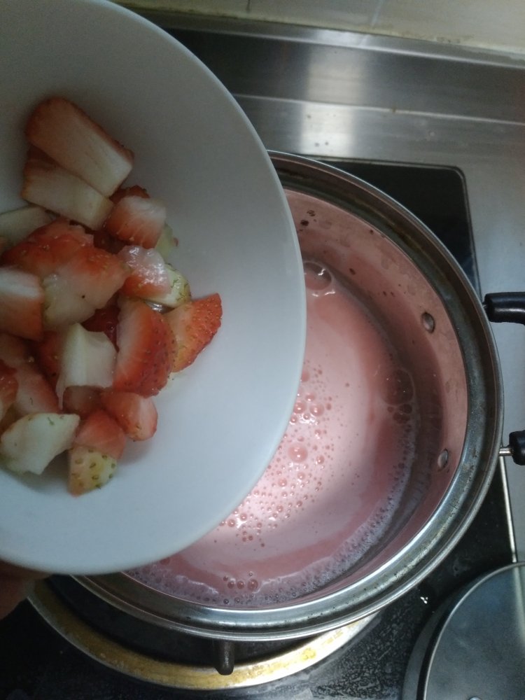 草莓布丁步骤5