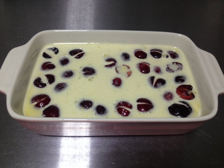 Cherry Clafoutis克拉步骤8