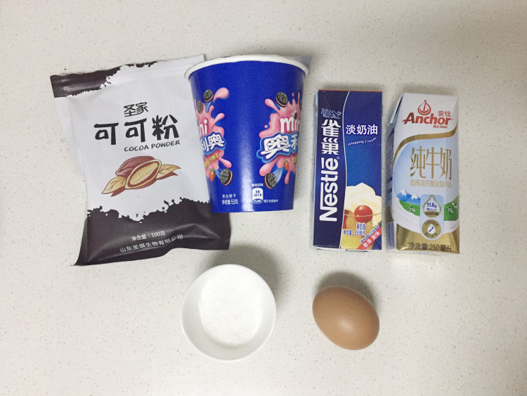 奥利奥可可冰激凌步骤1