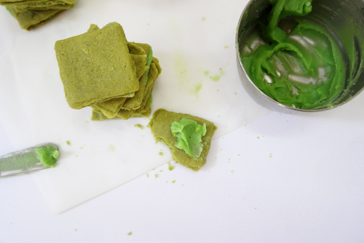 抹茶恋人饼干步骤11