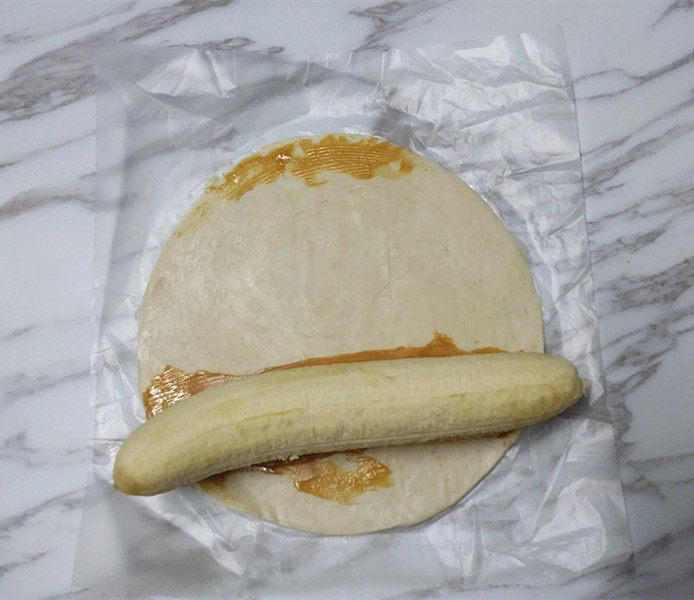 花生酱香蕉酥步骤4