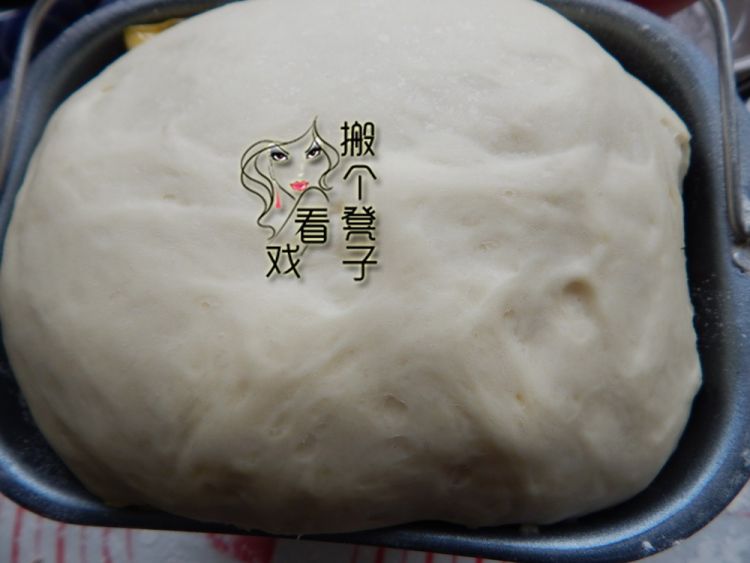 酸奶肉松手撕面包步骤7