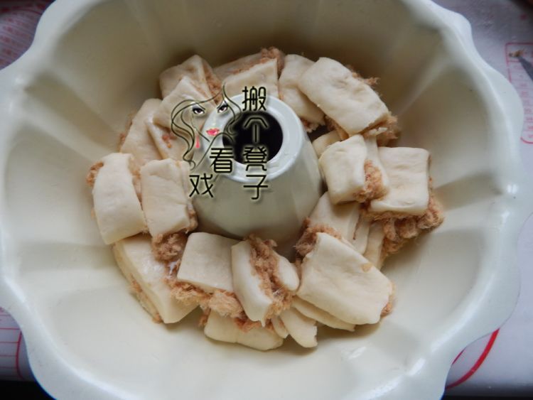 酸奶肉松手撕面包步骤14