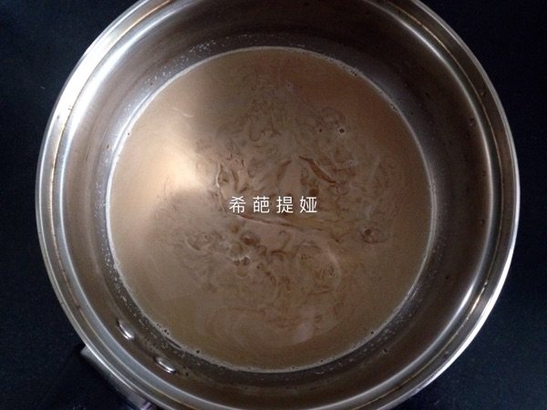 咖啡杏仁布丁步骤4