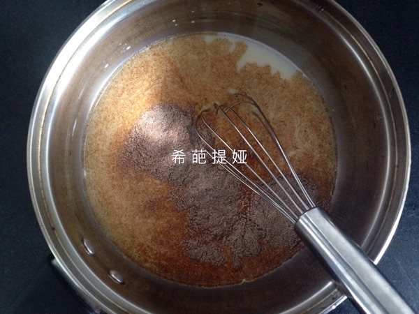 咖啡杏仁布丁步骤3