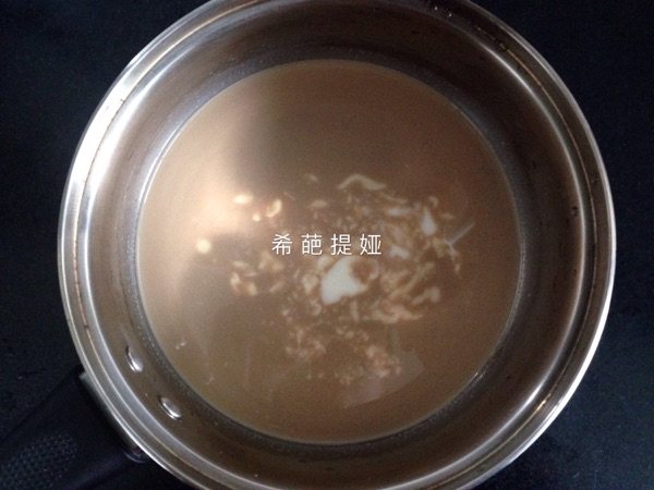 咖啡杏仁布丁步骤5