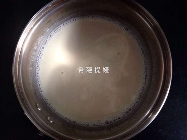 咖啡杏仁布丁步骤9
