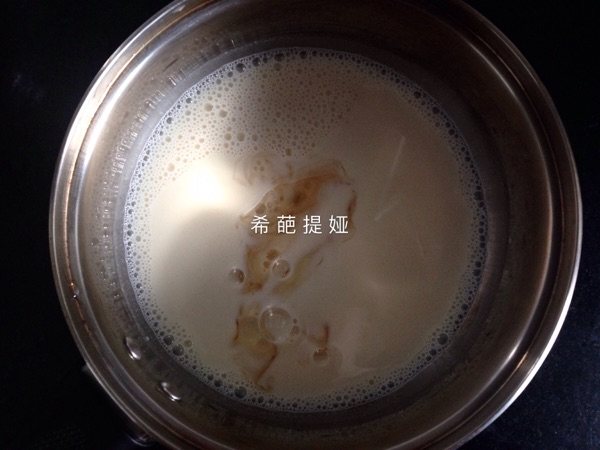 咖啡杏仁布丁步骤8