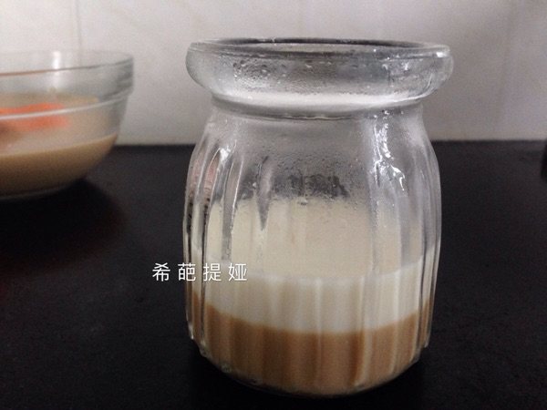 咖啡杏仁布丁步骤10