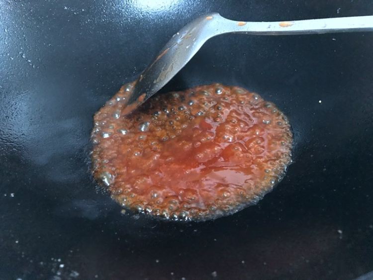 番茄西瓜球步骤8