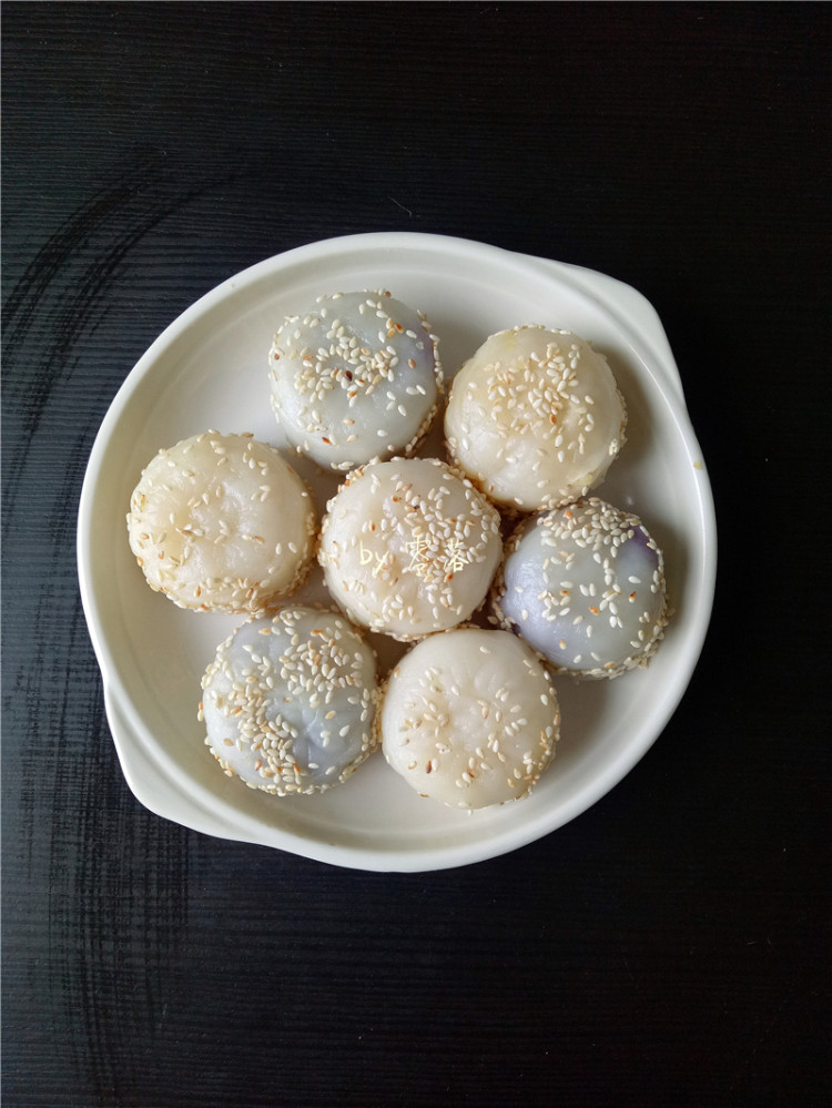 芝麻麻薯步骤15