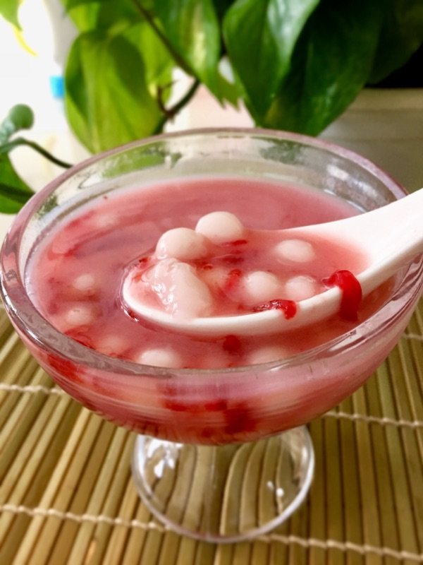 草莓酱椰汁露步骤7