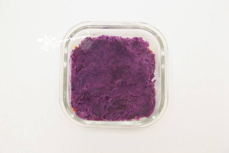 紫薯桂花糯米糕步骤6