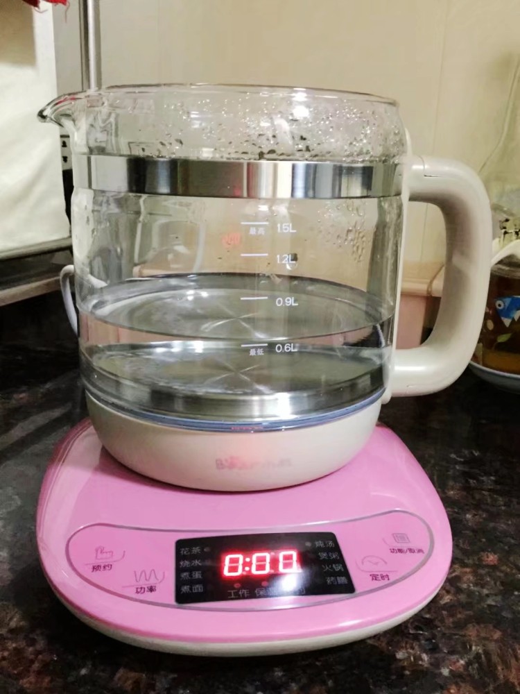 养生壶版红枣鸡蛋糖水步骤4