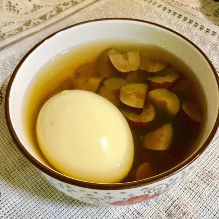 养生壶版红枣鸡蛋糖水步骤7