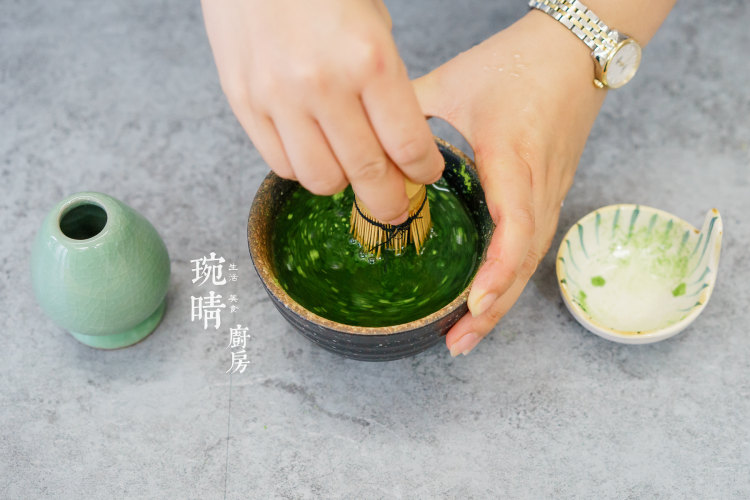 抹茶羊羹丨一抹云步骤5
