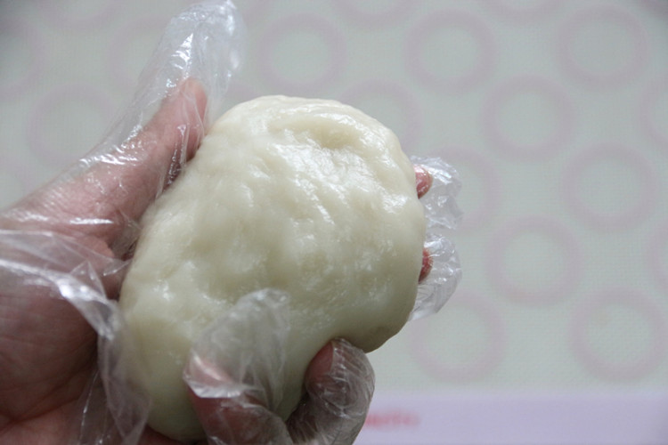 栗子红豆草莓大福步骤12