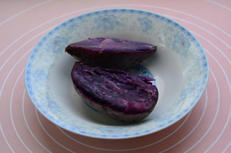 芝士焗紫薯步骤1