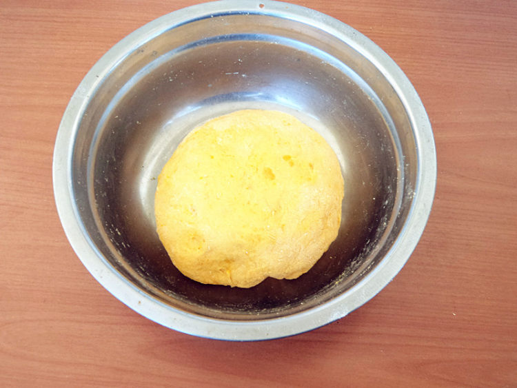 南瓜双薯麻饼步骤3
