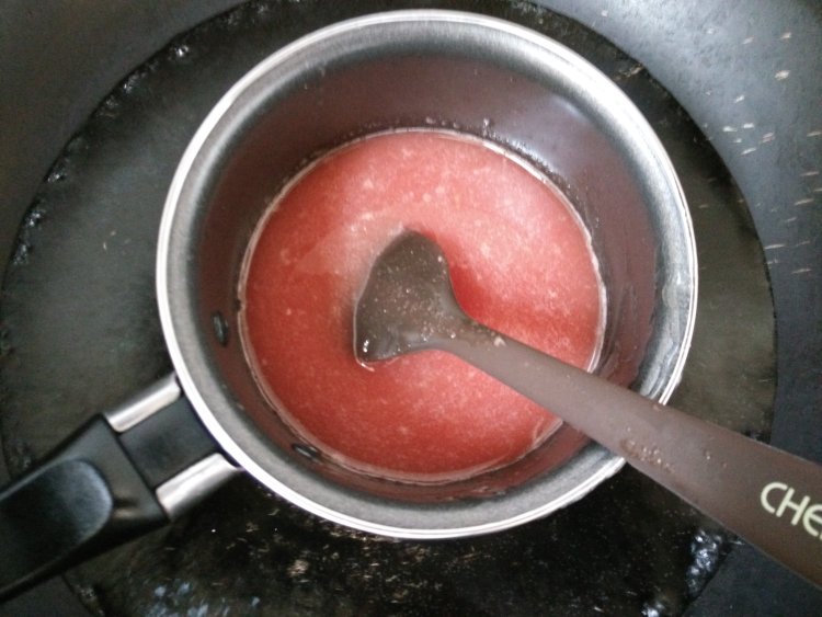 西瓜牛奶果冻步骤5