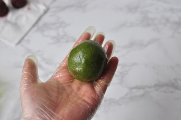 青汁草莓大福步骤15