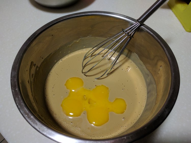 咖啡乳酪戚风蛋糕步骤5