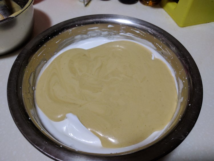 咖啡乳酪戚风蛋糕步骤12