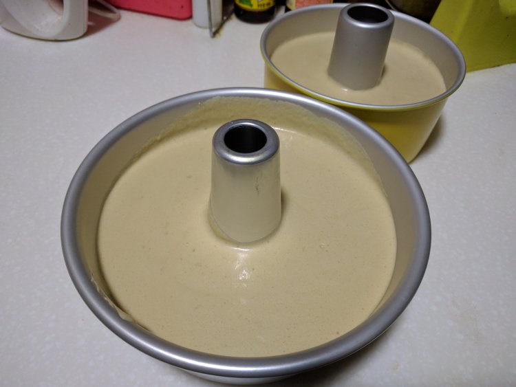 咖啡乳酪戚风蛋糕步骤14