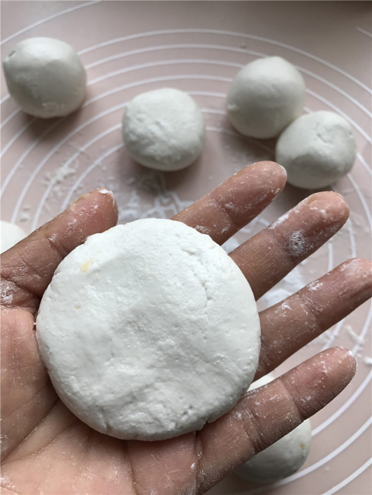 糯米花生饼步骤4