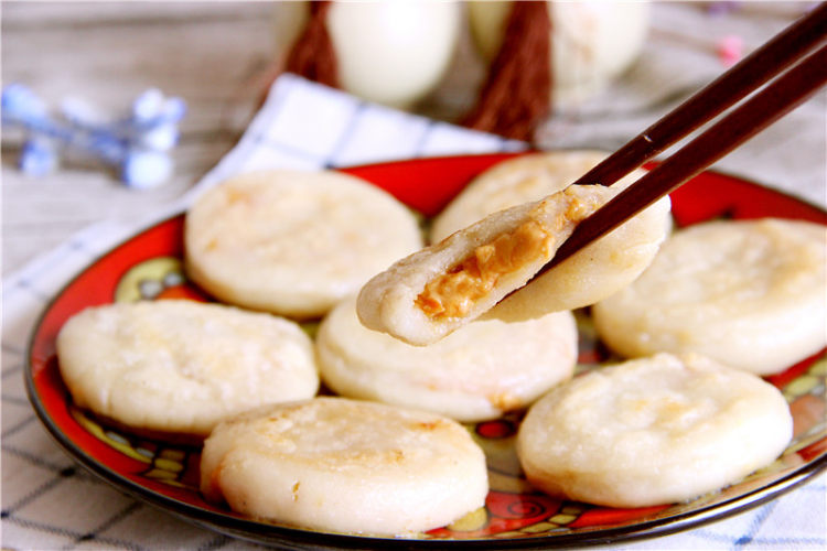 糯米花生饼步骤7