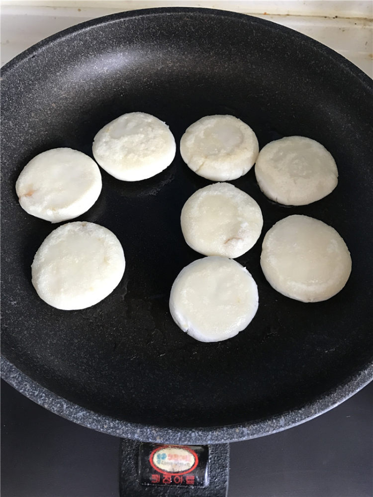 糯米花生饼步骤6