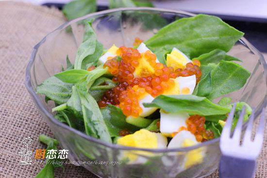 鱼卵鲜冰菜步骤6