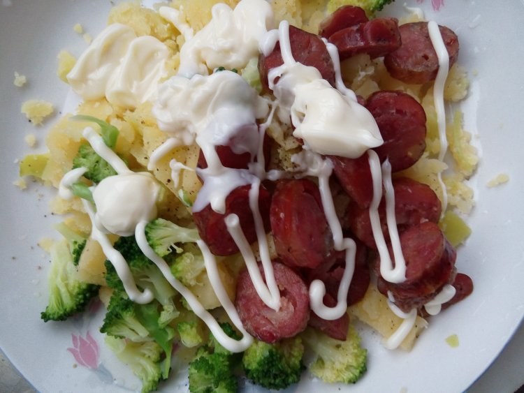 #美味的朋友#腊肠土豆步骤5