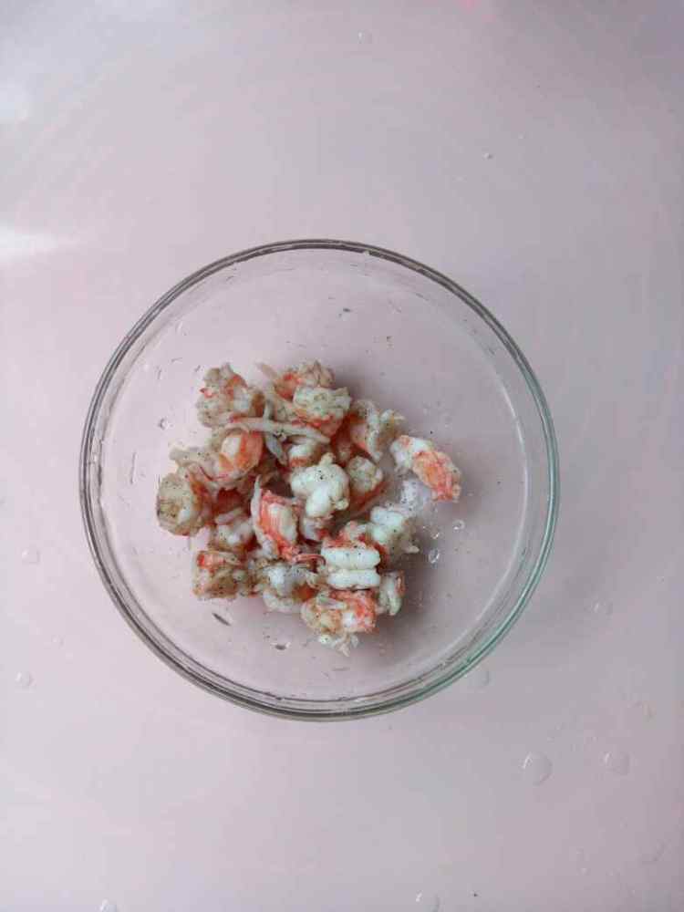 牛油果南瓜焗鲜虾步骤4