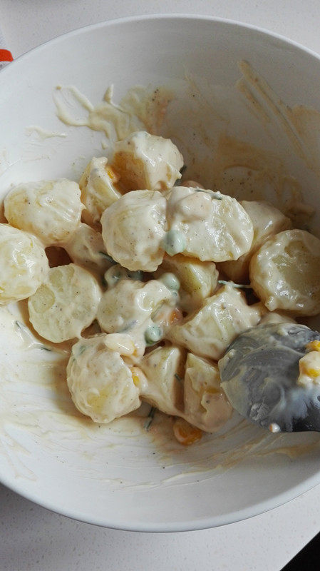迷迭香土豆色拉步骤8