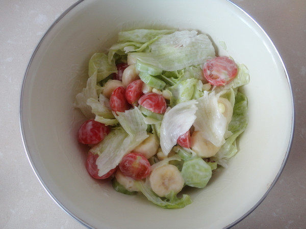 生菜水果沙拉步骤7