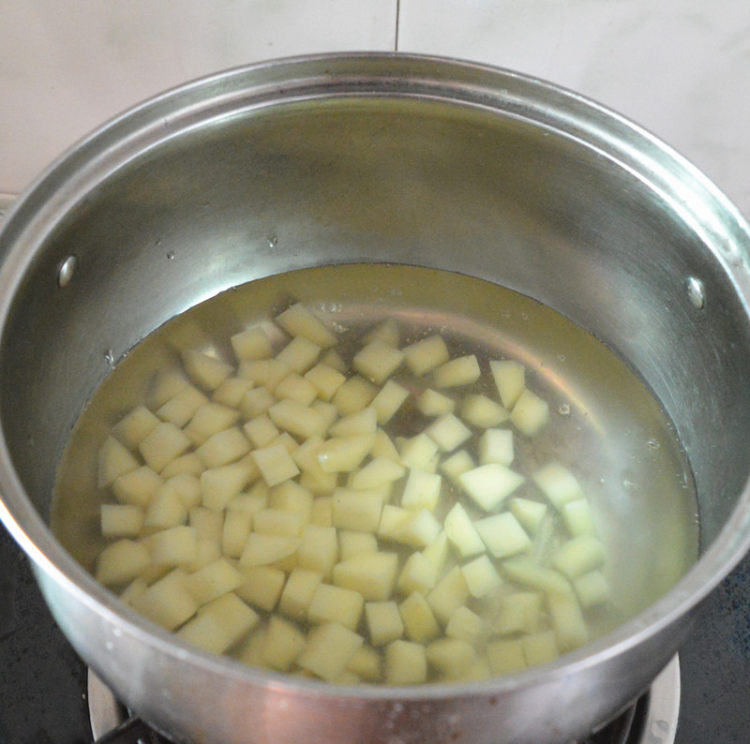 土豆胡萝卜沙拉丁步骤4