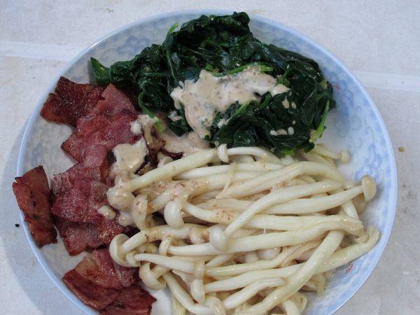 培根菌蔬沙拉步骤6