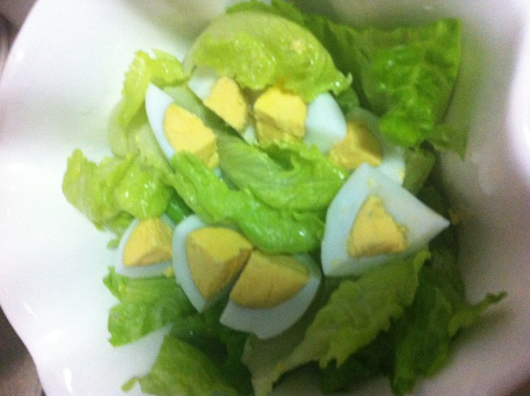 生菜火腿色拉步骤4