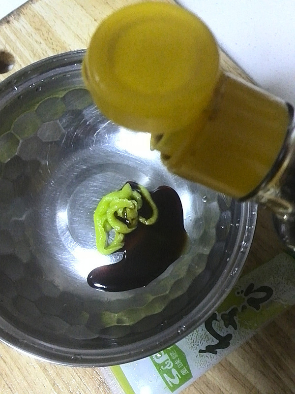 菠菜拌鸡蛋步骤7