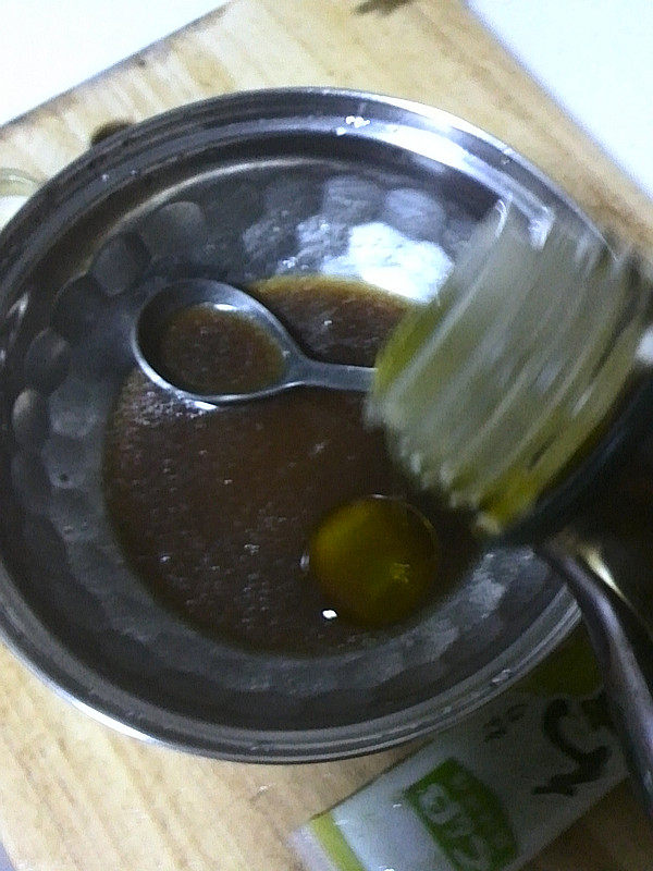 菠菜拌鸡蛋步骤8