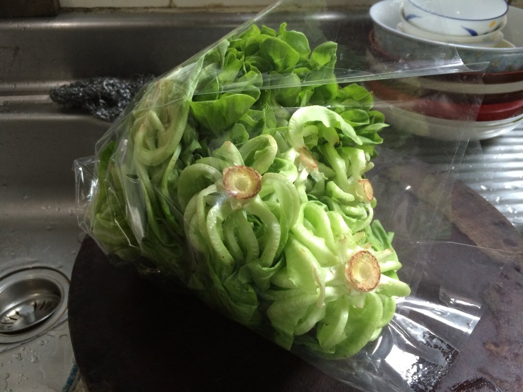 奶油生菜沙拉步骤1