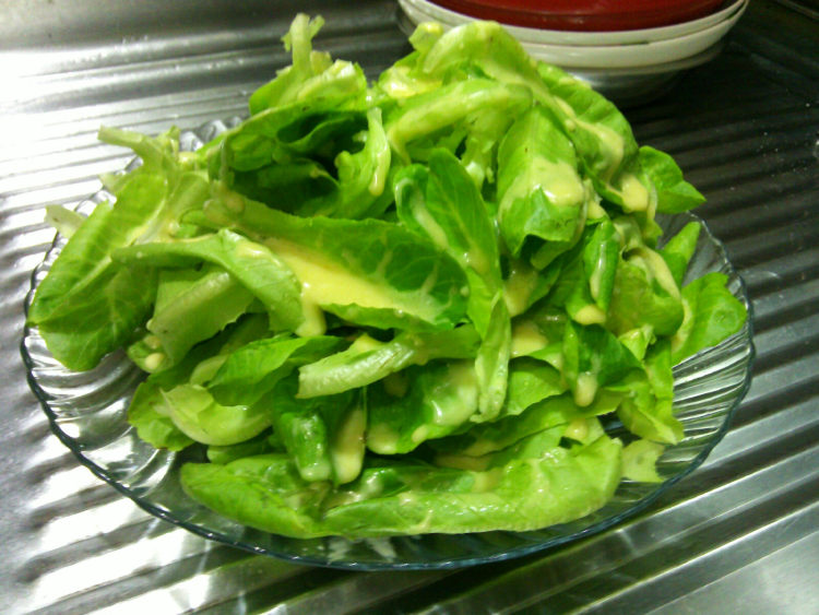 奶油生菜沙拉步骤6