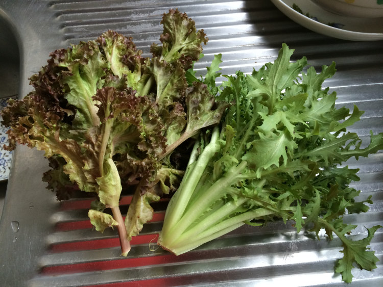 荔枝虾仁沙拉步骤1