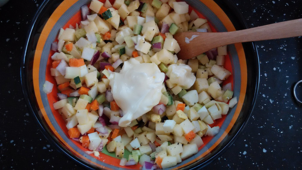 苹果蔬菜沙拉步骤7