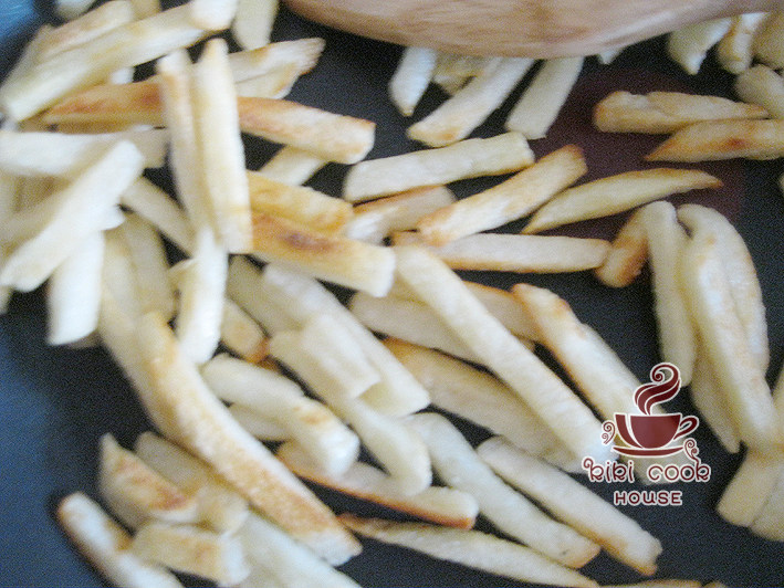 干煸薯条生菜沙拉步骤3