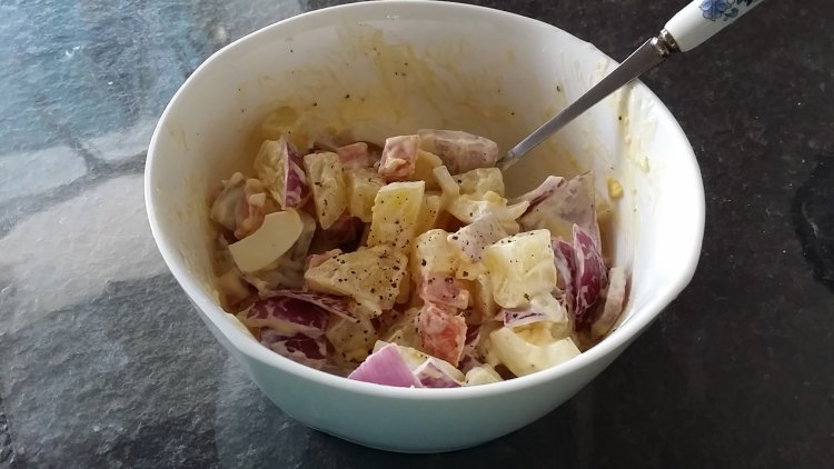 土豆火腿鸡蛋沙拉步骤10